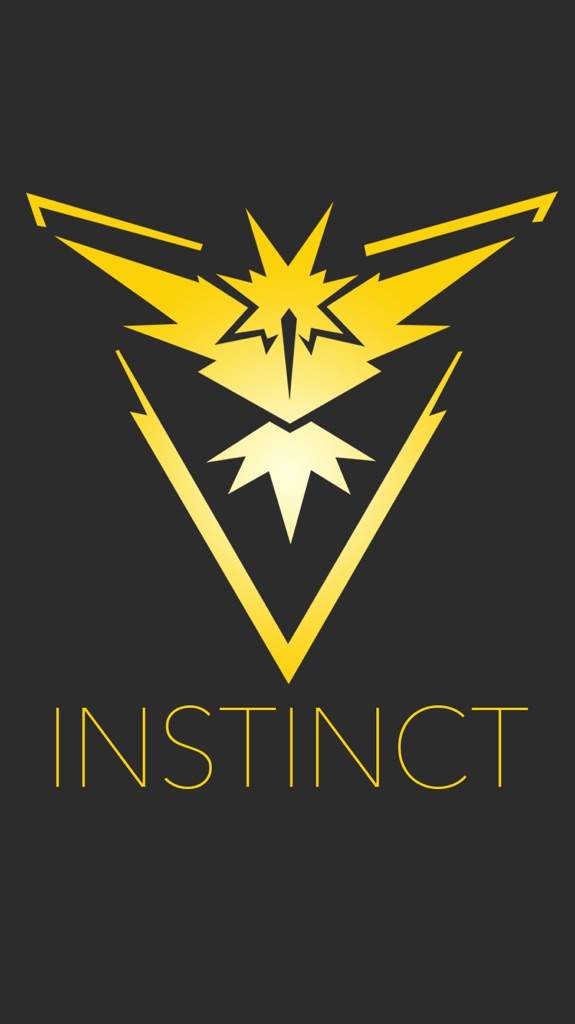 Wallpaper para celular de Pokémon Go Team Instinct